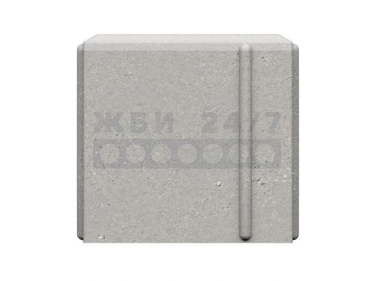 Кирпичик 200x100x100 (белый_бц)_X
